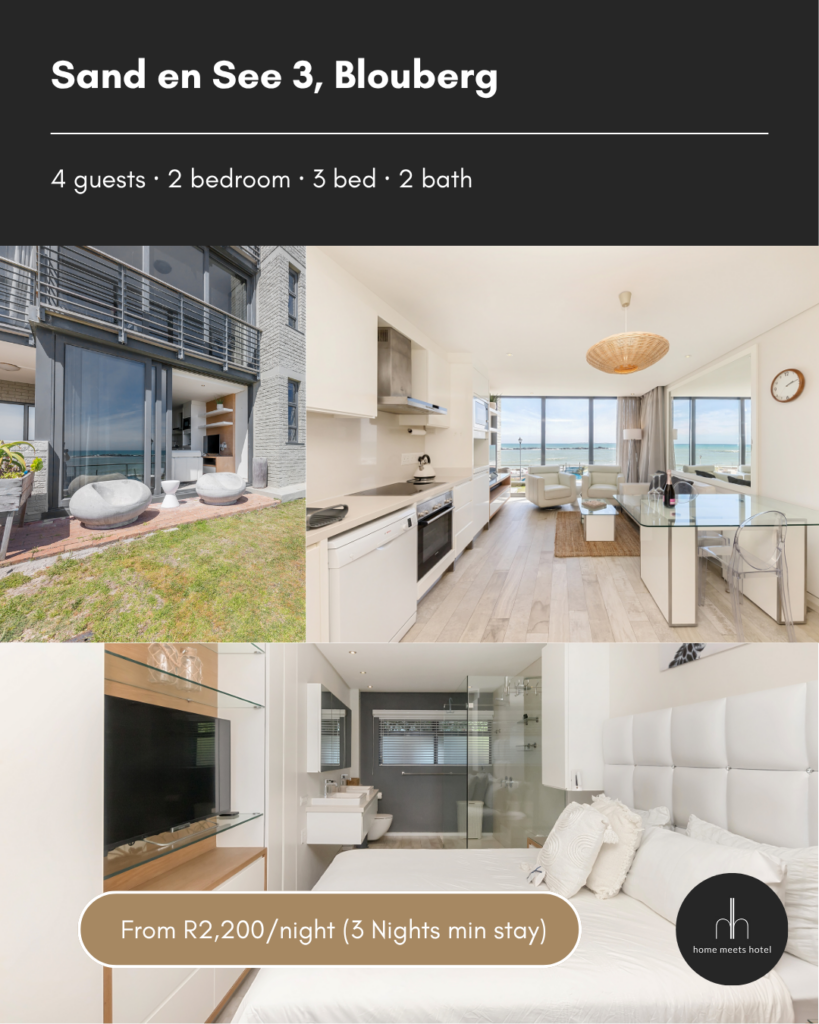 Home Meets Hotel: Sand en See 3, Blouberg