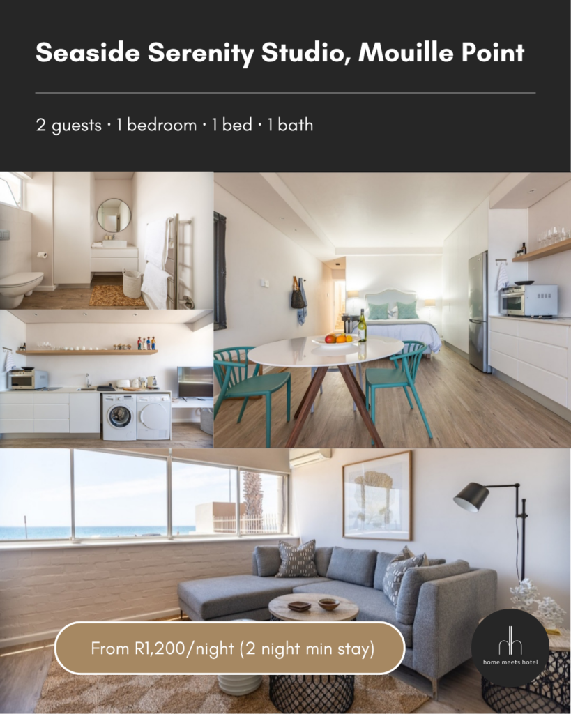 HMH 4 Seaside Serenity Studio, Mouille Point